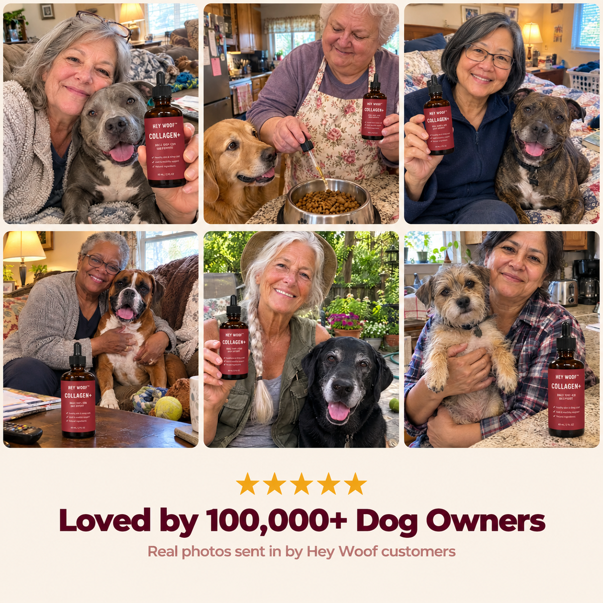HeyWoof Collagen+ | Daily Skin & Coat Support for Dogs
